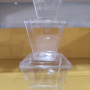 Posuda prizma sa poklopcem 60,120 i 200ml